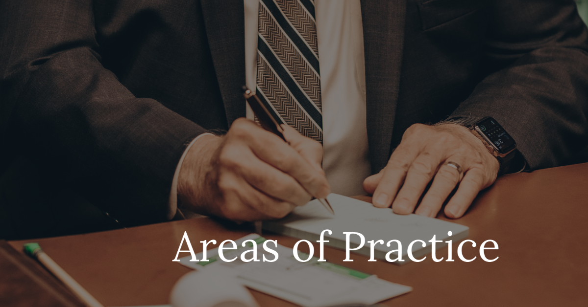 Areas of Law Practice